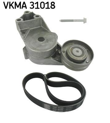 Kit de correias trapezoidais estriadas SKF ref. VKMA 31018